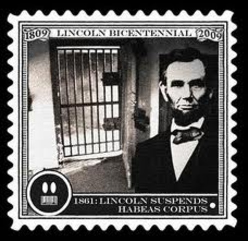 Suspension of Habeas Corpus