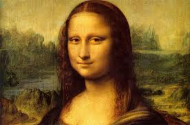 davinci starts mona lisa