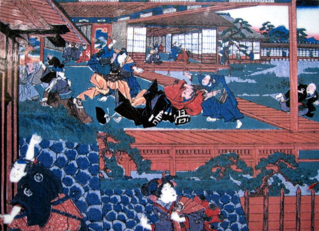 Japan, 47 ronin avenge the death of their lord