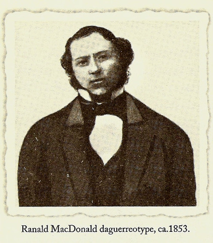 Japan, Ranald MacDonald meets Ainu