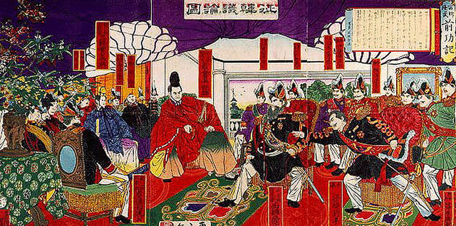 Japan, last Tokugawa Shogun resigns