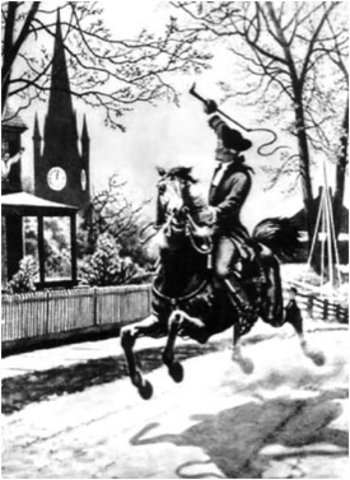 Fighting at Lexington and Concord-"Shot Heard Round The World"