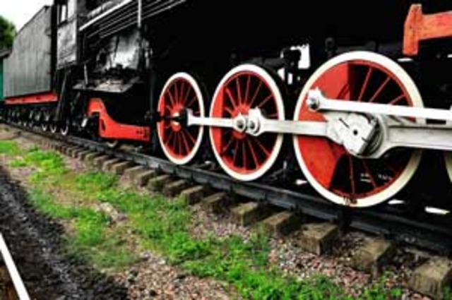 Перший український паровоз