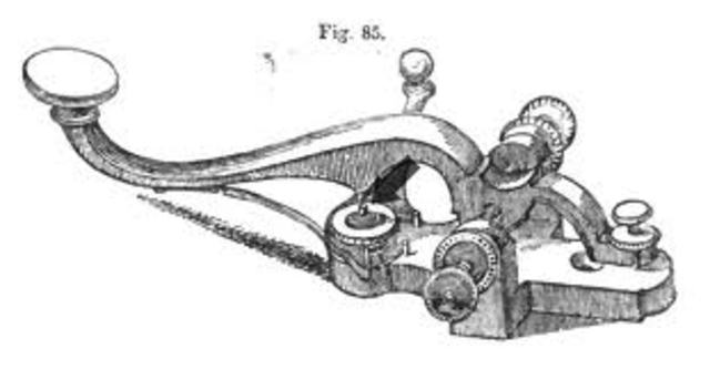 The first telegraph is invented in Paris