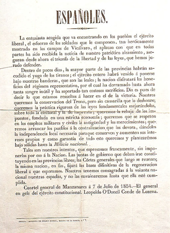 Manifiesto Manzanares