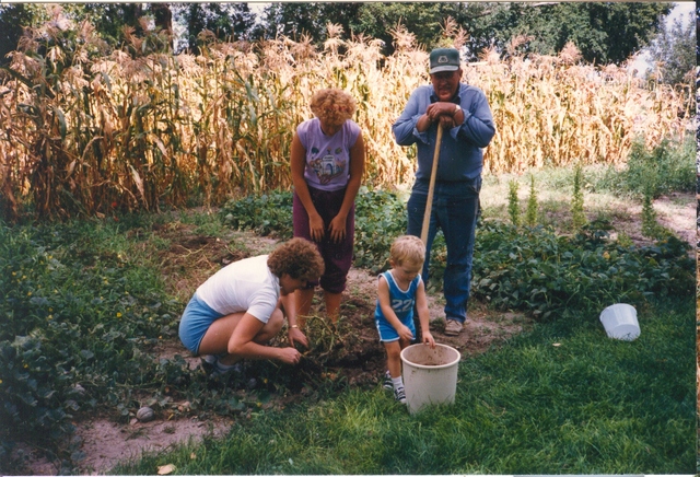 Burton's first grandchild is born, Gabriel David Robbins