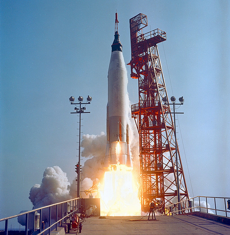 Last Mercury Flight Mercury-Atlas 9