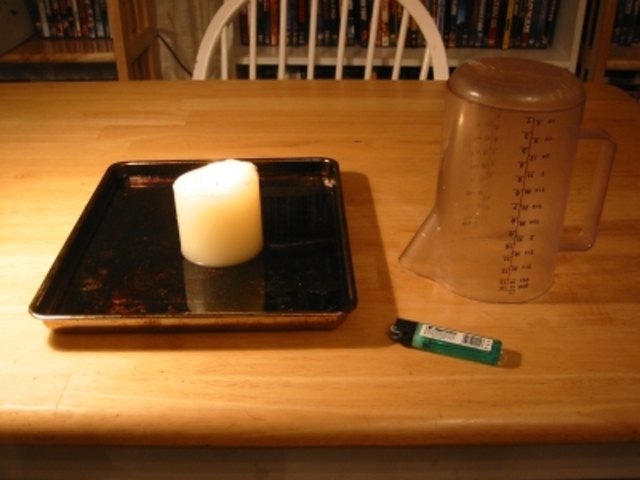 candle burning experiment