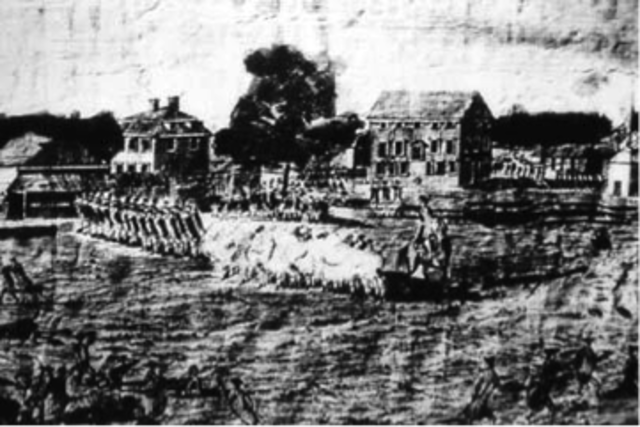 Battles at Lexington and Concord