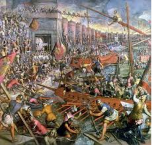Fall of Constantinople to the Turks