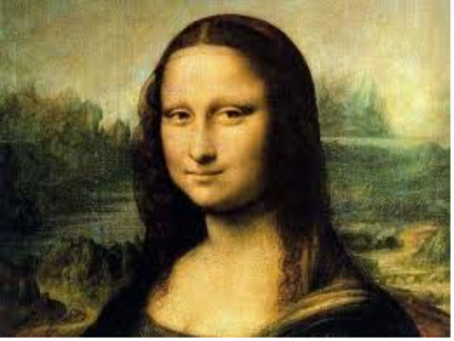 Start of the Mona Lisa