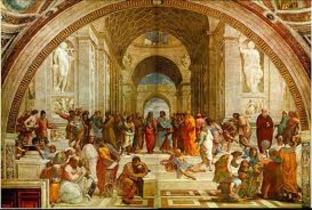 School of Athens is Painted