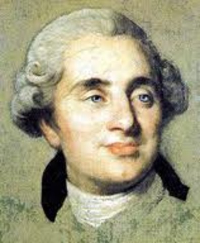 Muerte de Luis XV. Subida al trono de Luis XVI.