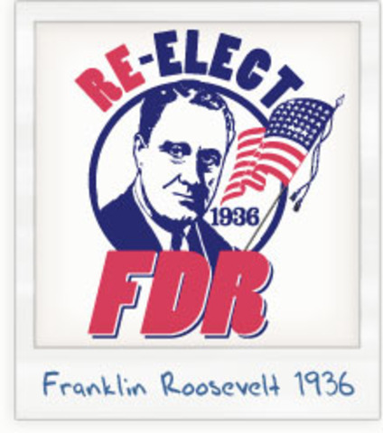 FDR Re-elected