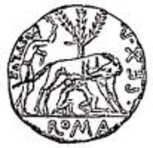 la figure de la louve, symbôle depuis Romulus