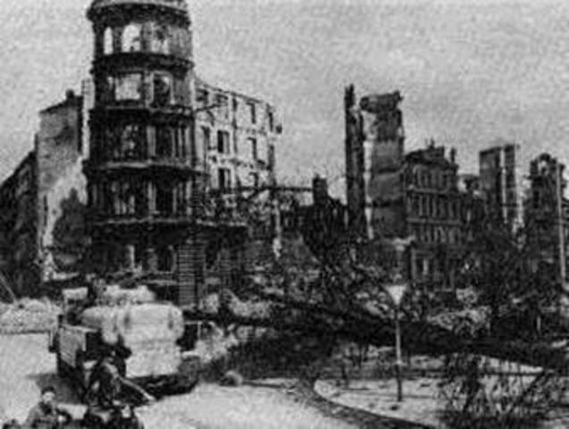 Fired Bombing in Dresden