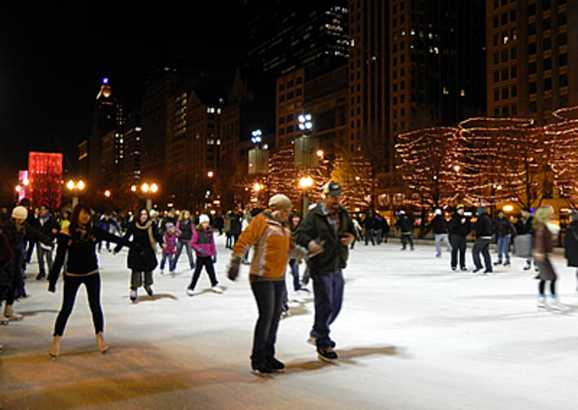Fuemos el Tower of London entonces patinaje sobre hielo.