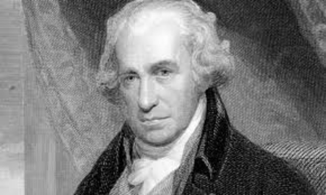 James Watt invents a condenser for a steam engine
