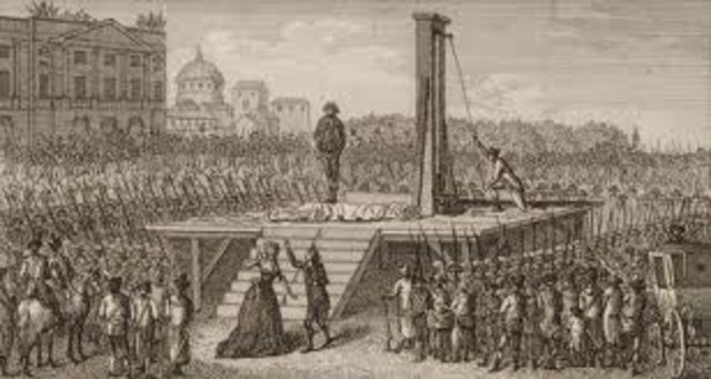 marie antoinette executed