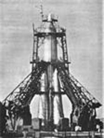 Soviet launch Sputnik