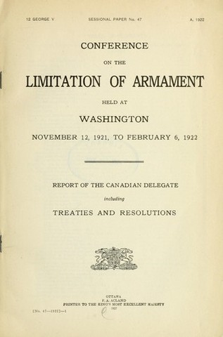 Limitation of Armaments