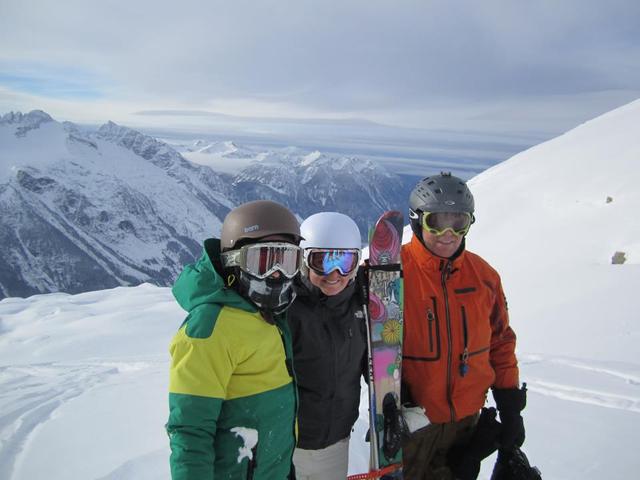 First time heliskiing (MWH)