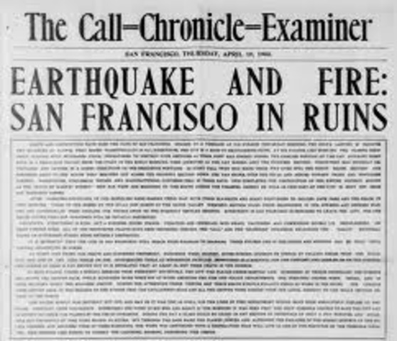 The San Francisco Earthquake