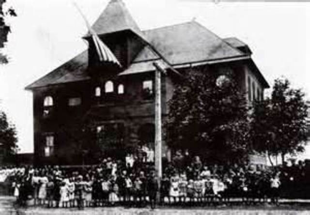 Boston's first public high school