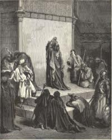 David's son, Absalom, rebells against him