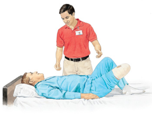 Grandpa lossing his leg