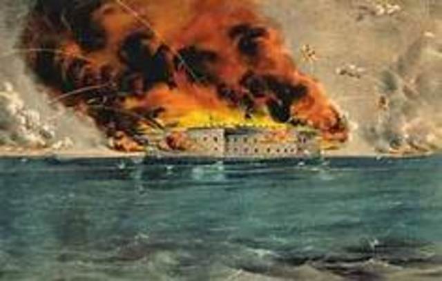 The Attack on Fort Sumter