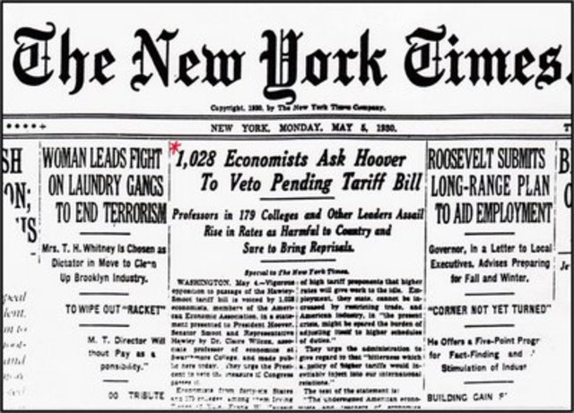 Hawley -Smoot Tariff