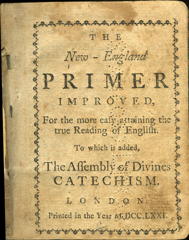 The New Englans Primer