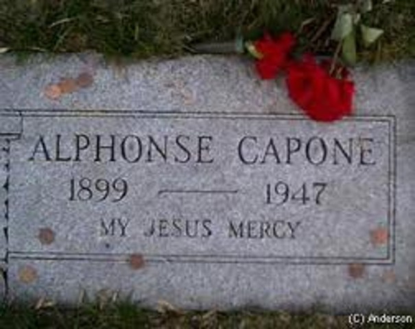 Al Capone Dies