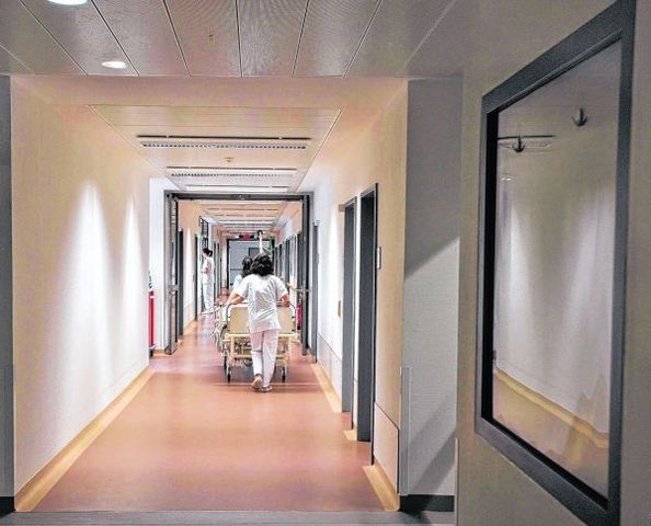 Geldspritze für Klinik