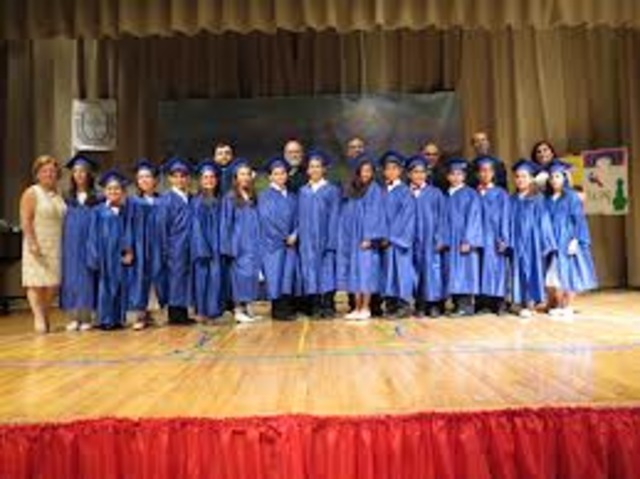 Yo me gradué escuela primaria.  Yo estuve triste y emocionada.