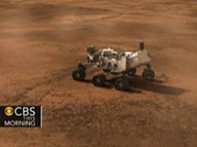 Curiosity land rover