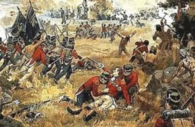 General Isac Brook is killed