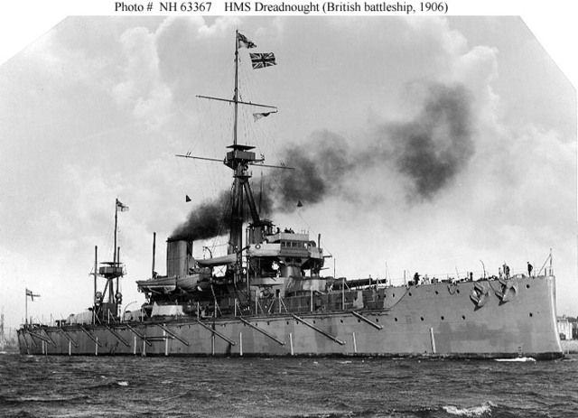 "Dreadnought" British Launch