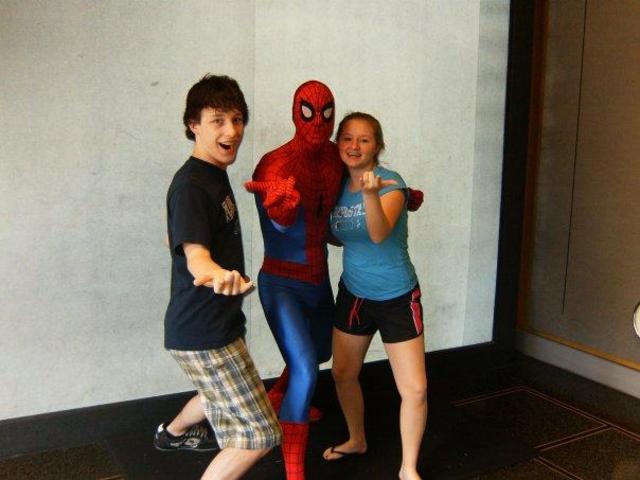 I had my first girlfriend