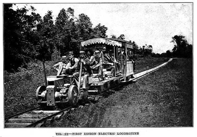 Discovery: First electric locomotive made