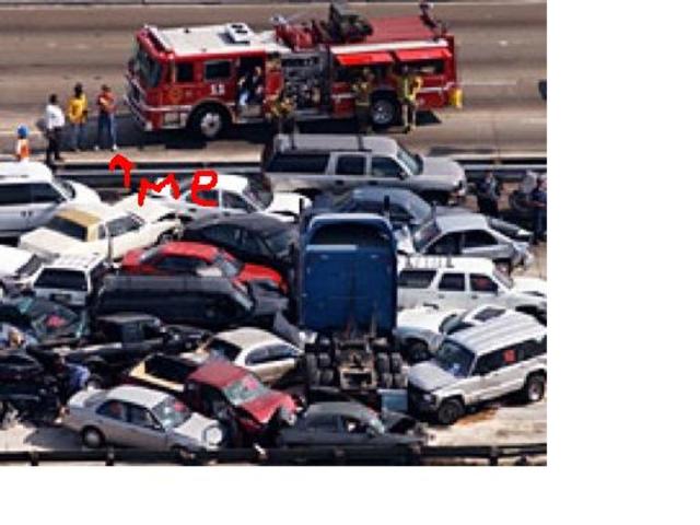 I wrecked my first car.