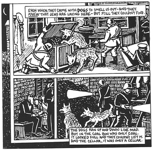 Vladek and Anja are found and sent to Auschwitz.