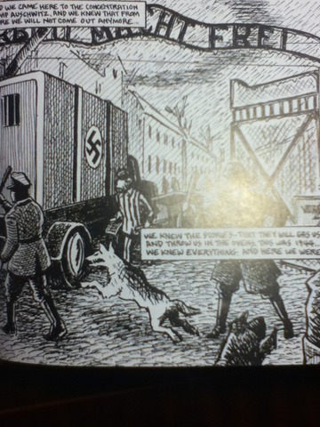 Vladek and Anja are sent to Auschwitz