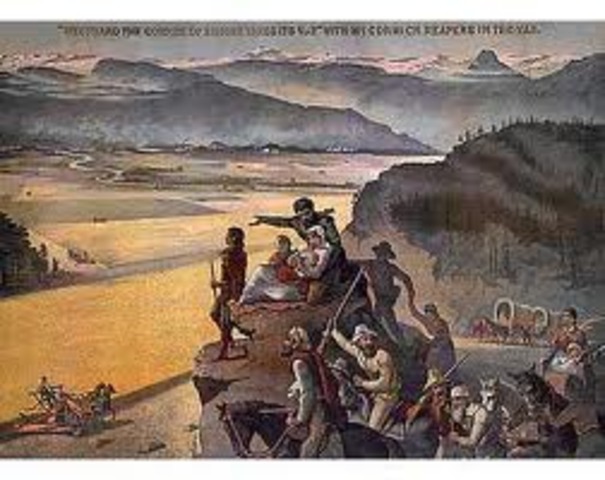 Colonial Settlers Move Into Ohio River Valley