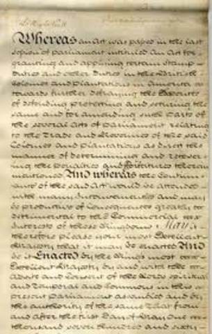 Colonists Petition for Repeal of Stamp Act