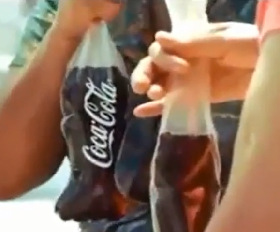 Viral 'Coca-Cola Bag' video spoof fools world media