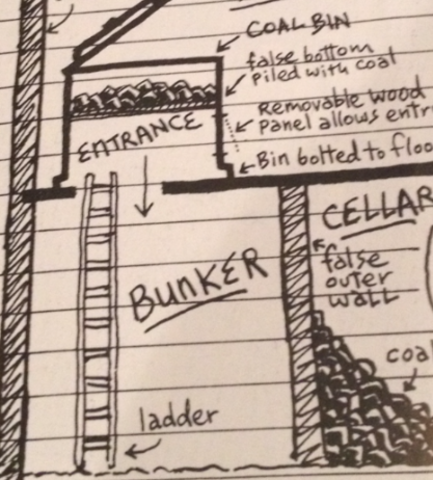 Vladek stays in a coal cabinet bunker