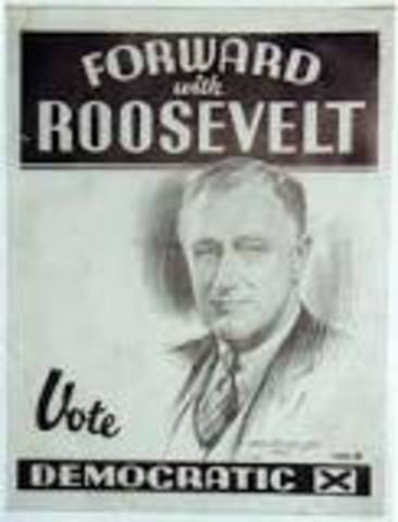 Franklin D. Roosevelt Elected