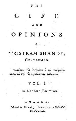 The life and opinions of Tristam Shandy, gentleman, de Laurence Sterne